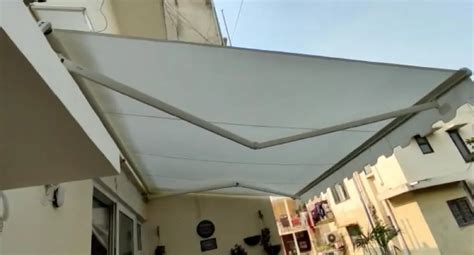 Motorized Acrylic Awnings at Rs 280/square feet | Motorized Awning in ...