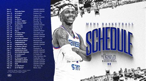 TSU Men's Basketball Announces Schedule for 2023-24 Season - Williamson ...