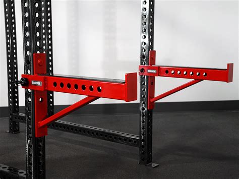 Half Safety Bars | Sorinex | Squat rack, Home gym design, Gym room at home