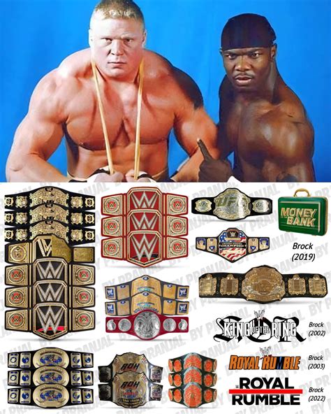 Brock Lesnar and Shelton Benjamin.. : r/ChampionshipHistory