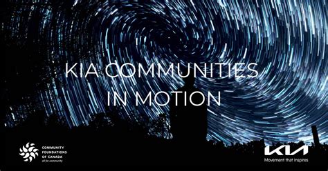 Kia Communities In Motion - WindsorEssex Community Foundation