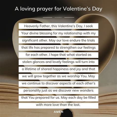 A loving prayer for Valentine’s Day – AvePray