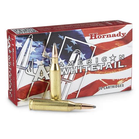 Hornady American Whitetail, 7mm-08 Remington, Interlock SP, 139 Grain ...