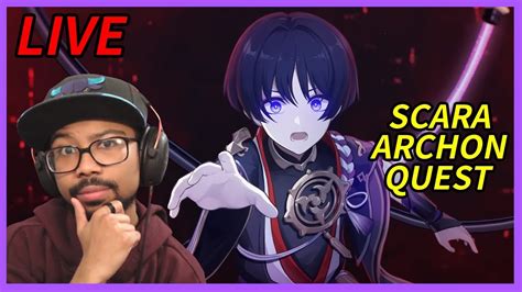 Scaramouche Archon Quest Reaction | Genshin Impact 3.3 - YouTube