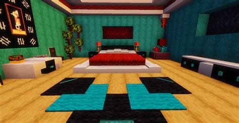 🛏️ Modern bedroom 1.16.1 🛏️ Minecraft Map