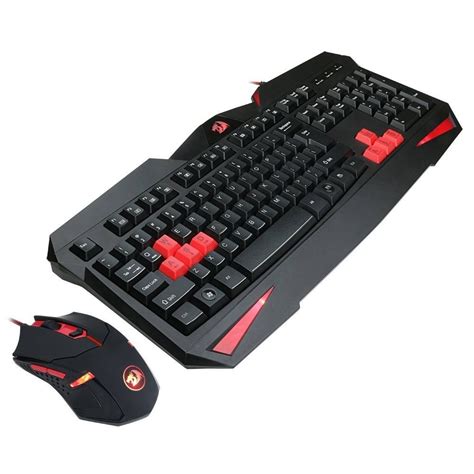 Redragon S101 Vajra & Centrophorus Gaming Keyboard & Mouse Combo - Wootware