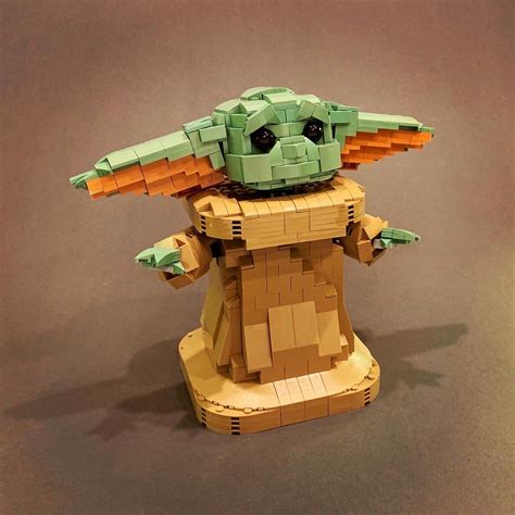 PDF INSTRUCTIONS ONLY Baby Yoda MOC Mandalorian Lego Star Wars Brickheadz Spielzeug LEGO ...