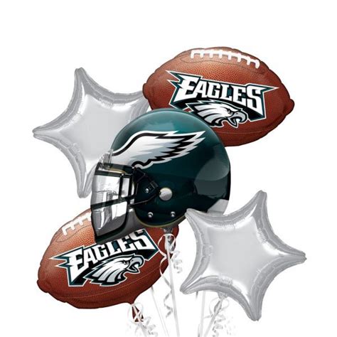 Philadelphia Eagles Balloon Bouquet 5pc | Philadelphia eagles, Philadelphia eagles helmet, Eagles