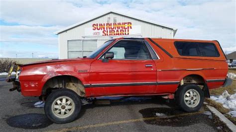 1986 Subaru BRAT w/ 6" Lift & Topper For Sale in Belgrade, MT