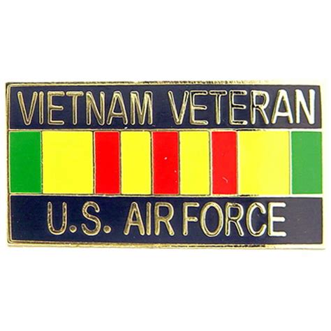 U.S. Air Force Vietnam Veteran Ribbon Pin 1" - Walmart.com - Walmart.com