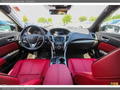 Red Interior Photo for the 2019 Acura TLX A-Spec Sedan #127572280 ...