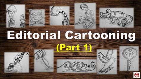 EDITORIAL CARTOONING-JOURNALISM (PART 1) - YouTube