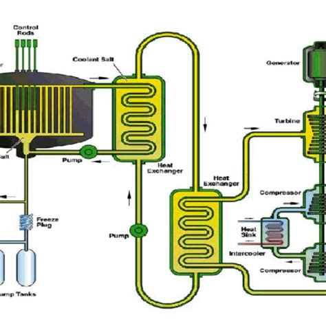 A general layout of a Molten Salt Reactor [5] | Download Scientific Diagram