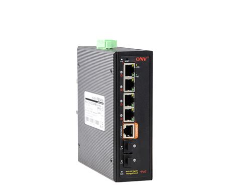 Full gigabit 6-port L2+ managed industrial PoE switch-Industrial PoE Switch