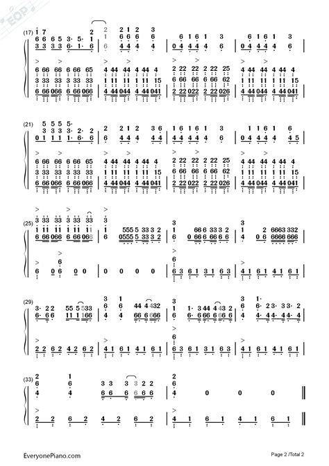 The Last of the Real Ones-Fall Out Boy Numbered Musical Notation Preview -EOP Online Music Stand