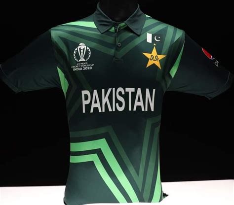 New Pakistan ODI World Cup Jersey 2023 | Pakistan Cricket ODI WC Kit ...