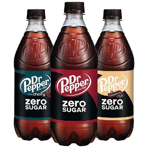 Dr. Pepper Is Releasing Zero Sugar Bottles That Come In 3 Different Flavors