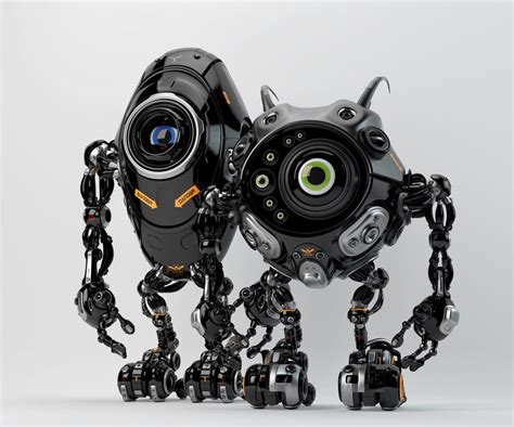 Robotic friends from another planet by Ociacia on deviantART | Robot ...