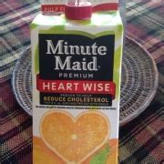 User added: Minute Maid Heart Wise Orange Juice, Heart Wise Orange Juice: Calories, Nutrition ...