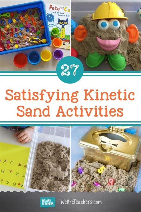 27 Satisfying Kinetic Sand Activities for Pre-K and Elementary School ...