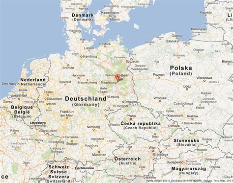 Brandenburg Map - Germany