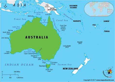 Australia is a Continent and not Island - Answers