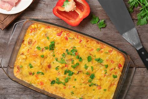 Creamy Savory Corn Pudding – 12 Tomatoes