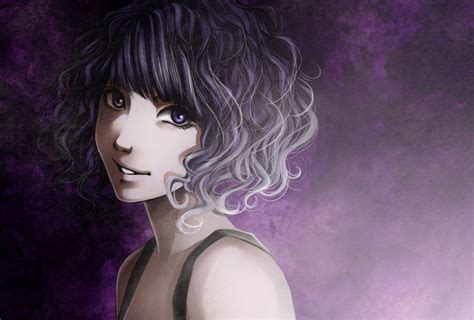 Anime Girl With Curly Hair Wallpapers - Wallpaper Cave