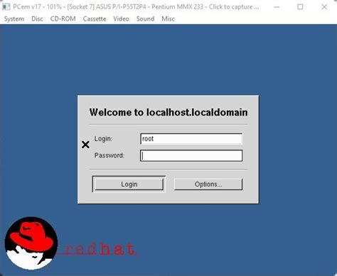 Redhat Linux 6.0 up and running using PCem : r/vintageunix