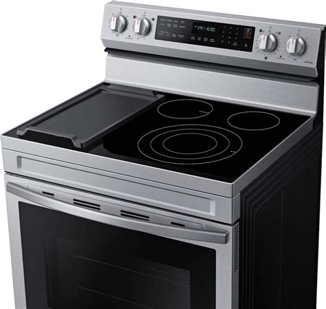 Customer Reviews: Samsung 6.3 cu. ft. Freestanding Electric Convection+ Range with WiFi, No ...