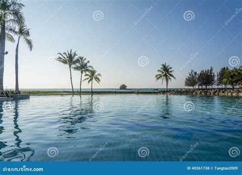 Imperial Hotel Swimming Pool, Brunei Stock Photo - Image of seven ...