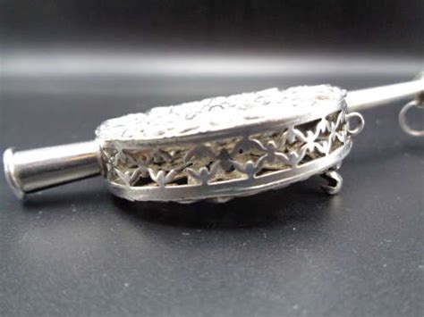 Antique Solid Silver Whistle