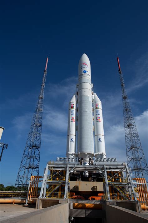 ESA - BepiColombo on the launch pad