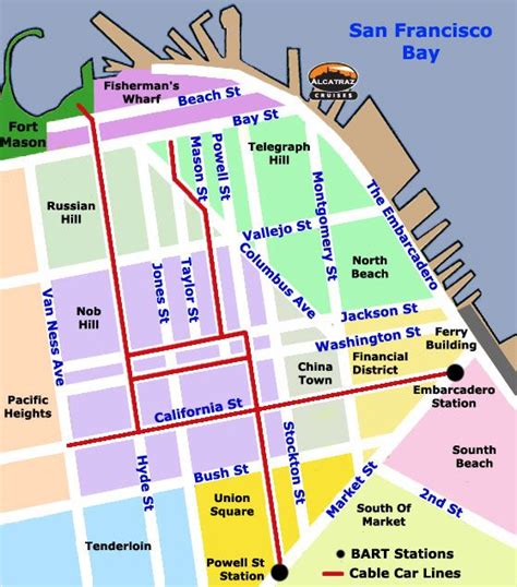 San Francisco Cable Car Map | san-francisco-cable-car-map | San ...