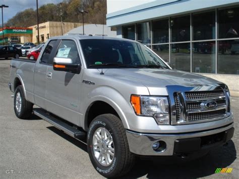 Ingot Silver Metallic 2012 Ford F150 Lariat SuperCab 4x4 Exterior Photo #63587300 | GTCarLot.com