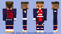 Neymar Jr Minecraft Skin