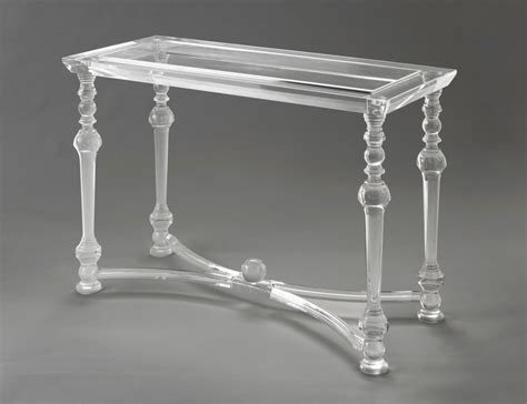 Acrylic Console Table - Modern Design