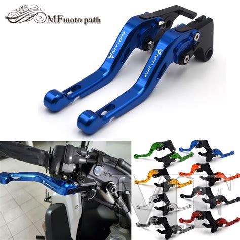 For YAMAHA MT 09 MT-09 Tracer 2014-2015 2016 Motorcycle Accessories Short Brake Clutch Levers ...