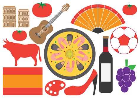 Spanish Symbols 135369 Vector Art at Vecteezy