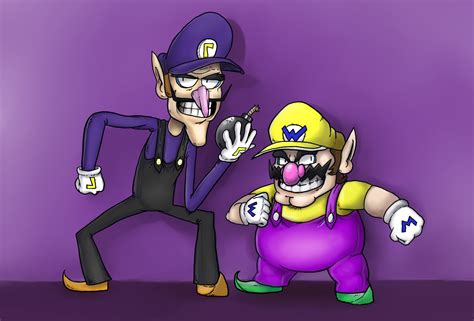 Wario And Waluigi by TheLazerSofa on Newgrounds