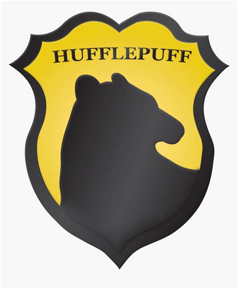 Hogwarts Crest Transparent Background - Simple Hufflepuff Crest, HD Png Download , Transparent ...