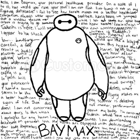 Baymax Quotes - Comicspipeline.com