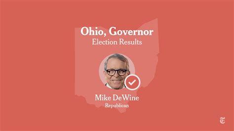 Ohio Governor Election Results 2022: DeWine Defeats Whaley - The New ...