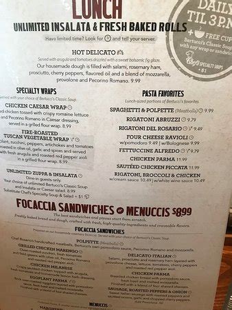 Bertucci's, Cambridge - 5 Cambridgepark Dr - Menu, Prices & Restaurant Reviews - TripAdvisor