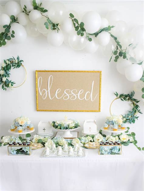 Fresh & Modern Baptism Party | Fun365