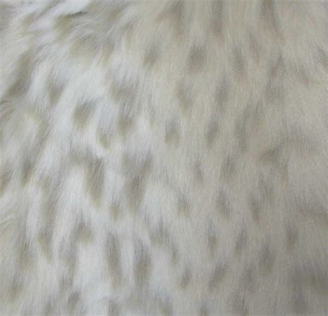 Shannon Fabrics Snow Leopard Fur Fabric