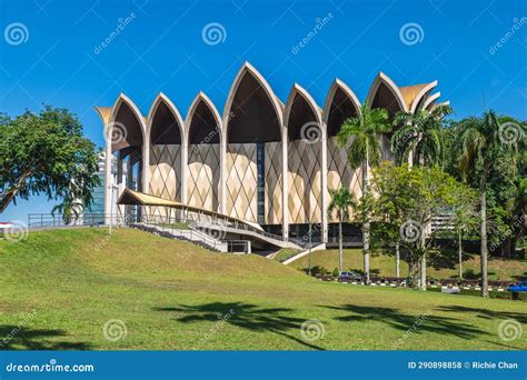 Borneo Cultures Museum in Kuching, Malaysia Stock Photo - Image of architecture, building: 290898858