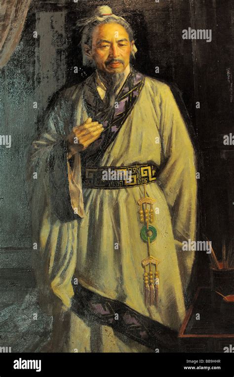 Painting of Sun Tzu, China Military Museum, Beijing. Sun Tzu wrote Stock Photo, Royalty Free ...