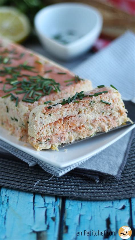 Two salmons terrine, Recipe Petitchef | Recipe | Recipes, Salmon ...