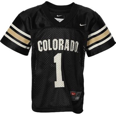 Nike Colorado Buffaloes #1 Toddler Replica Football Jersey - Black - Fanatics.com